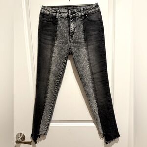 Forever 21 Black and Gray Denim